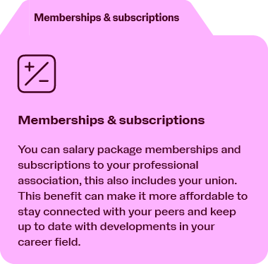 Professional membership and subscriptions