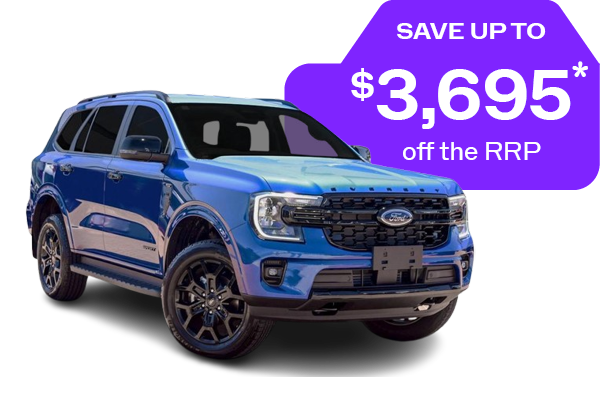 Ford Everest	MY26 Sport 3.0L V6 Auto 4X4